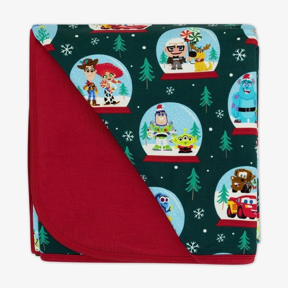 Little Sleepies x Disney 'A Very Pixar Christmas' Large Cloud Blanket - Picture 3 of 3